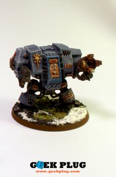 Space Wolves Dreadnaught by Emerett