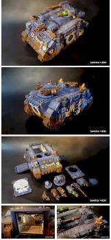 Space Marine Command Razorback / Rhino by Maximus psg