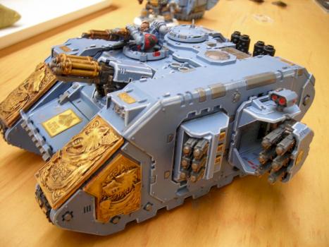 Space Wolves Land Raider by Pennesi Diego
