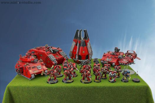 Blood Angels Army by MinionStudio