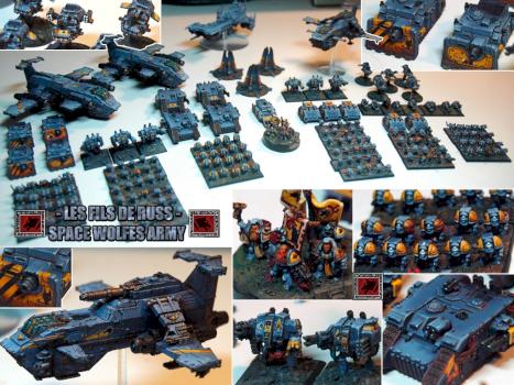 Space Wolves Army by GeyseR