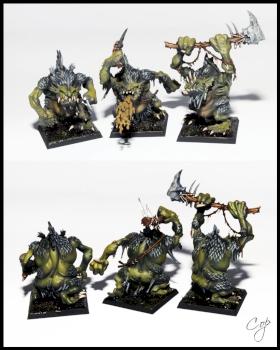 Orcs & Goblins RIVER TROLLS by Cross