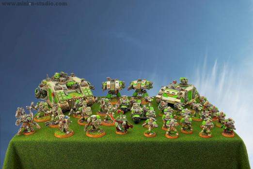 Space Marines Army - The Mentors by MinionStudio