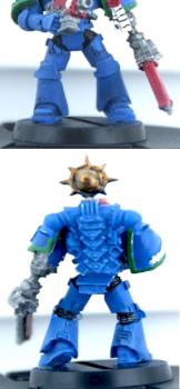 Space Marine sergeant in mk4 armour(tabletop) by Ulrik Grey