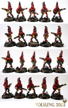 Eldar Fire Dragons by -Volsung-