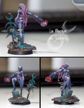 Le masque de Slaanesh by GeyseR