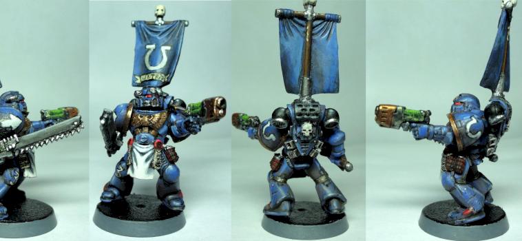 Ultramarine Sergeant by Pervader