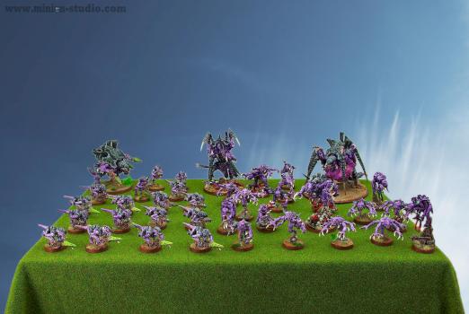 Tyranid Army by MinionStudio