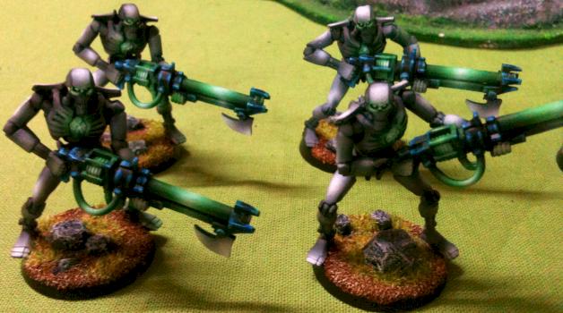 Necron worriors by Svetsarn