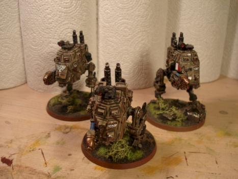 Imperial Guard Sentinels by Flood