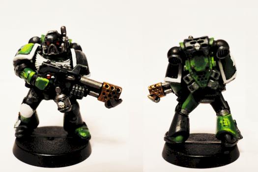 Serpent Order Initiate with flamethrower by Pervader