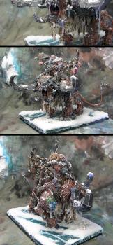 Ogre Hunter On Stonehorn / Chasseur Ogre sur Mastauroc by bizeljulien