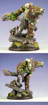 Pureblood Warpwolf - Circle Orboros Warbeast by Runesong