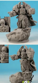28mm / 30mm SF Templar Knight conversion / sculpture by Scibor