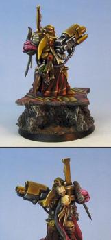 Converted Inquisitor Lord on Sculpted base by Wappellious