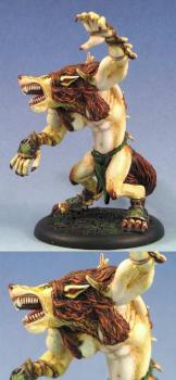 Warpwolf, Female Mod - Circle Orboros Warbeast by Runesong