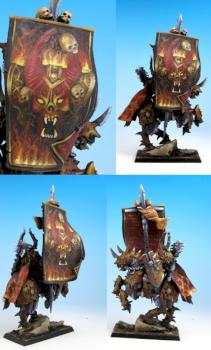 Warhammer Lord of Chaos with Standard by rene
