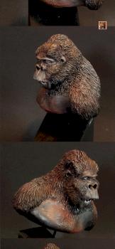 Kong bust painted by jarhead