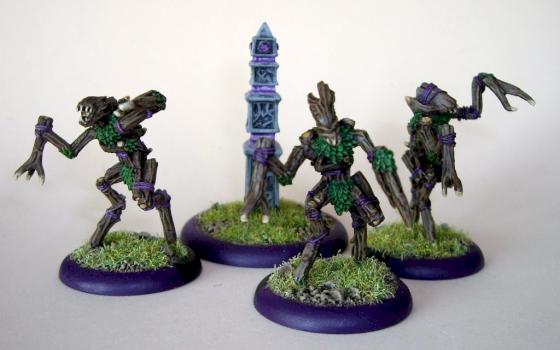 Sentry Stone & Mannikins - Circle of Orboros (Hordes) by Csonti