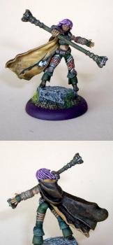 Kaya the Wildborne - Circle of Orboros (Hordes) by Csonti