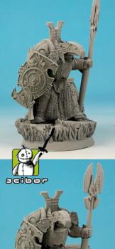 28mm / 30mm SF Egiptian Warrior conversion / sculpture by Scibor