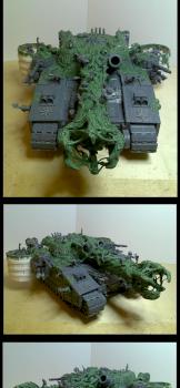 Chaos Space Marine Plaguereaper WIP by rumplemaster