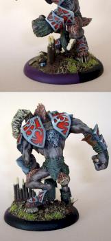 Gnarlhorn Satyr - Circle of Orboros (Hordes) by Csonti