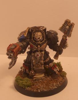 Chaplain in terminator armour by tazenda