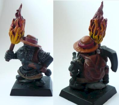 indiana jones dwarf treasure hunter wip by Dark Spawn