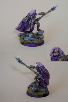 Kaya the Moonhunter - Circle of Orboros (Hordes) by Csonti