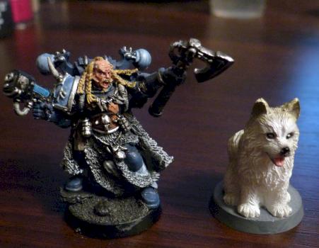 Space Wolves Lord and Wolf) by Zigfried