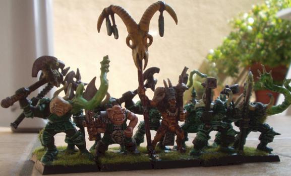 Nurgle Warriors by Rynoch