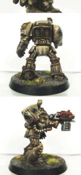 Dark angels terminator by Draconianshogun