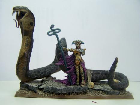 Tomb Kings High Queen Khalida by mariette