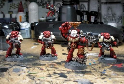 Blood Raven Combat Squad by stu8sn