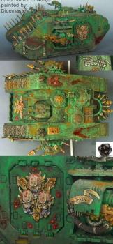 Chaos Space Marines Land Raider of Nurgle by Dicemaster