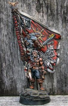 Vostroyan Standard Bearer by meaphet