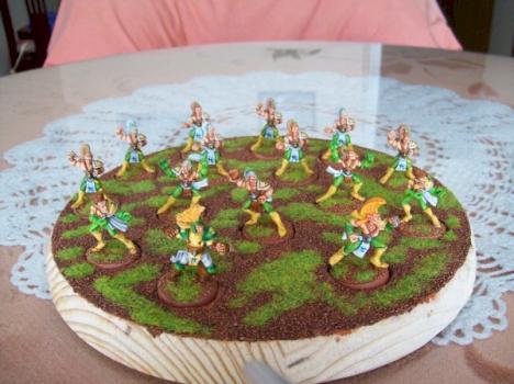 blood bowl wood elves by idonek
