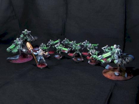 Necron Army by Darkezekiel