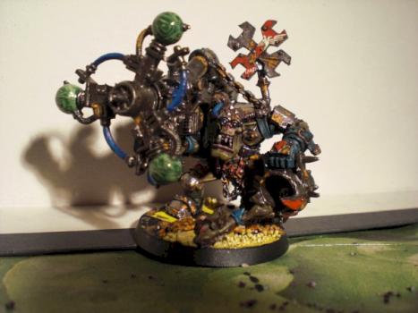 Big Mek with Shokk Attack Gun by NothingInCommon