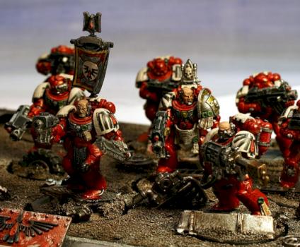 Truescale Blood Ravens detail 2 by The Broken