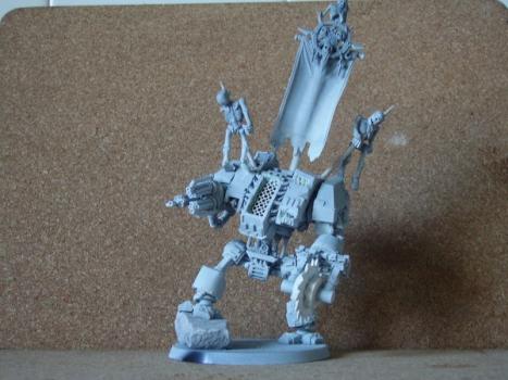 WIP Death Guard Nurgle Plague Dreadnought Conversion by TerrorFaced