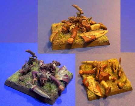 Skaven Rattenschwarm Umbau by Gropper