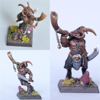 Beastman hornblower by thezoat
