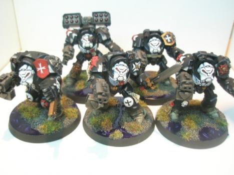 Black Templar Terminator Squad 2 - Commission by 40kshowcase