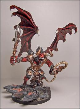 Chaos Daemons - Bloodthirster of Khorne by Ablistical