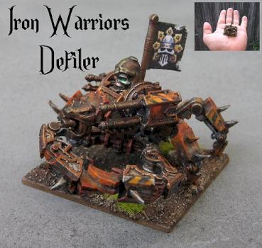 Epic scale Iron Warriors Defiler by 0nyx