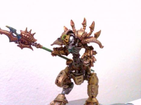 Gold Level Necron Lord by jspyd3r