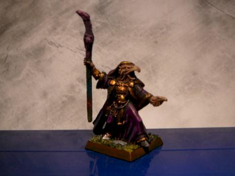 Tzeentch Sorcerer by Vizorak