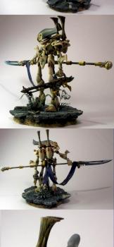 Eldar Wraithlord Phantomlord (almost finished) by FrederTM